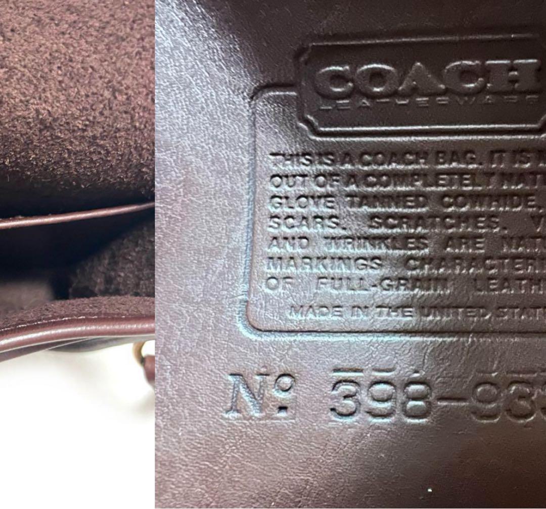 OLDCOACH オールドコーチ コーチ バッグ ショルダーバッグ ブラウン