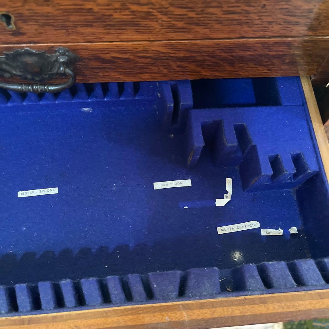 アンティーク　カトラリーケース　コンソールテーブル　ミニチェスト