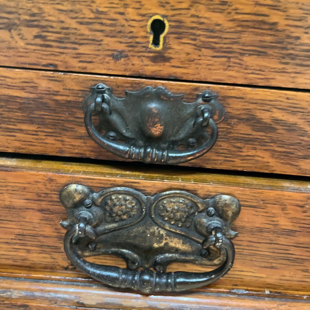 アンティーク　カトラリーケース　コンソールテーブル　ミニチェスト