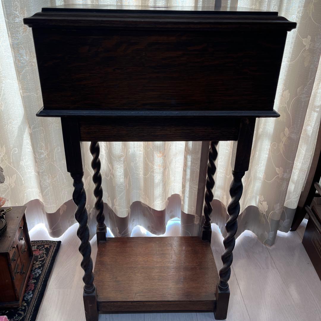 アンティーク　カトラリーケース　コンソールテーブル　ミニチェスト