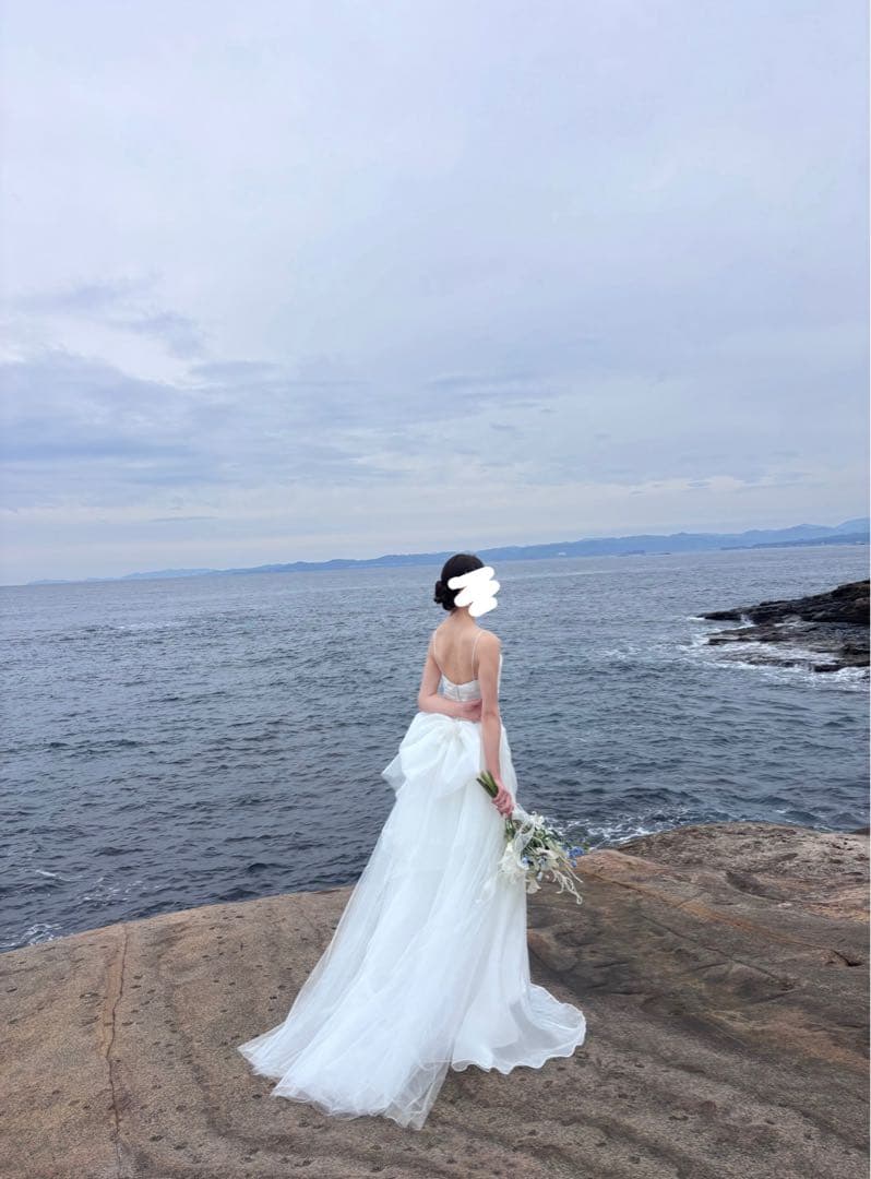 前撮り　ウェディングドレス