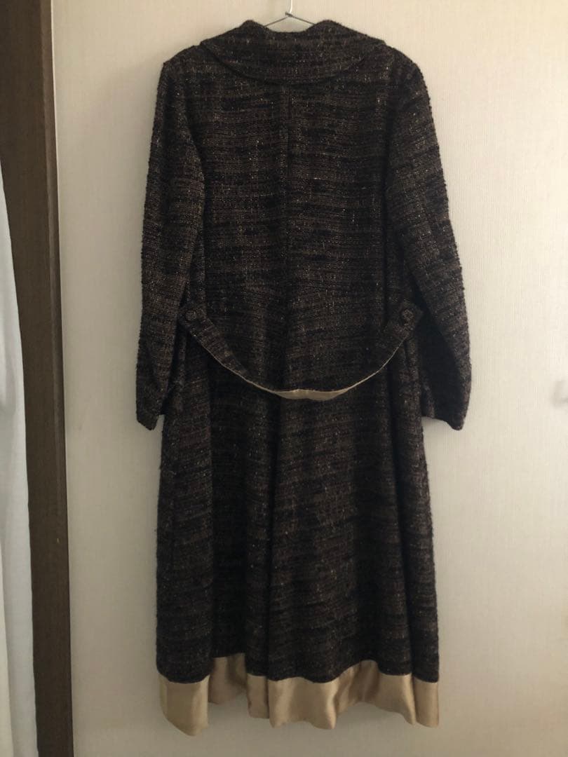 専用　mina perhonen ツイード ロングコート