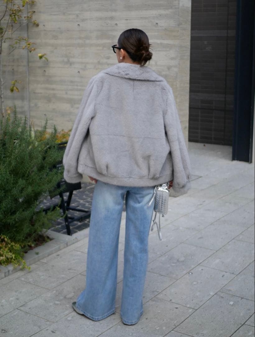 BeBeoD新作ファーコートElegant tailored fur coat