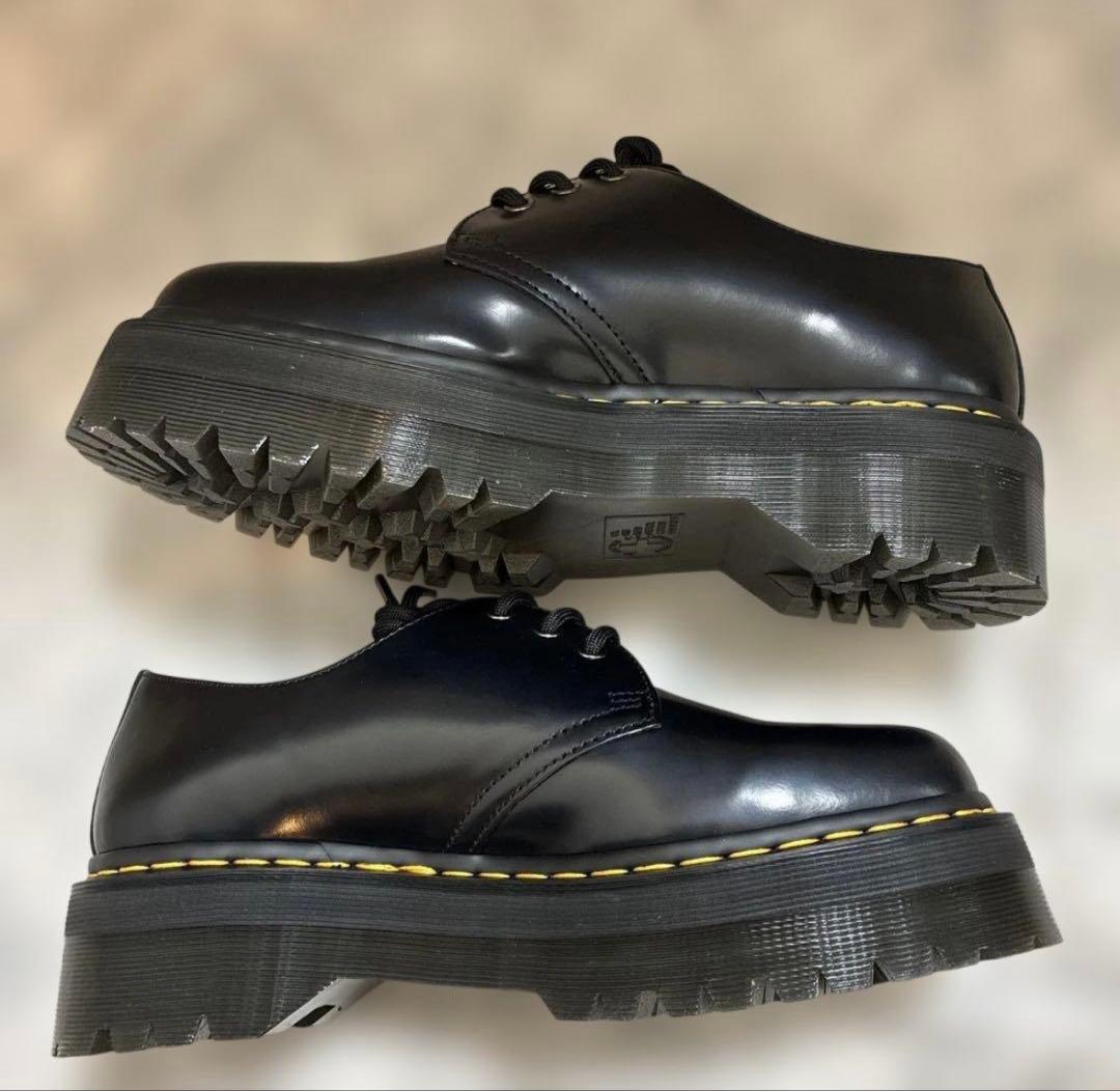 【極美品】Dr. Martens 1461 QUAD 厚底タイプ　UK9