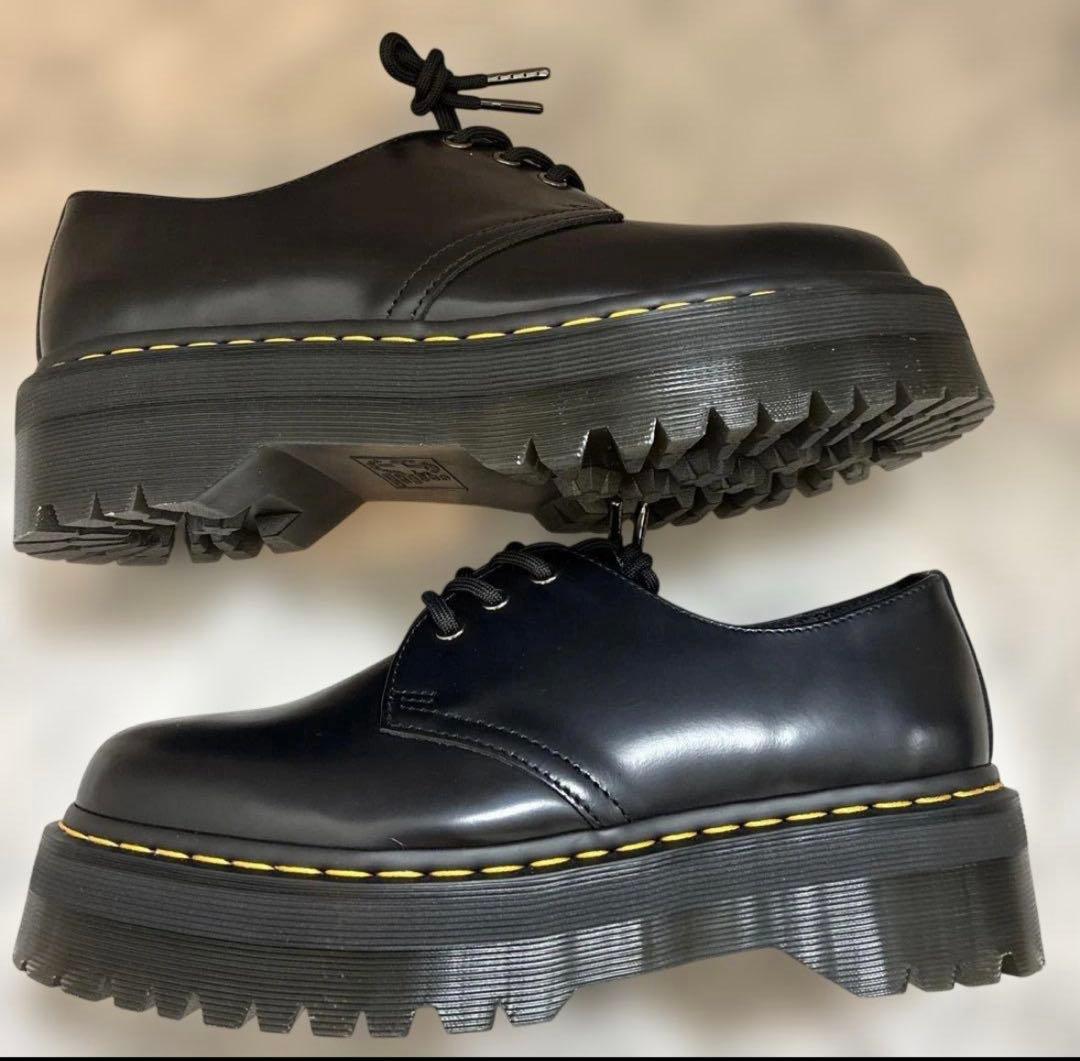 【極美品】Dr. Martens 1461 QUAD 厚底タイプ　UK9