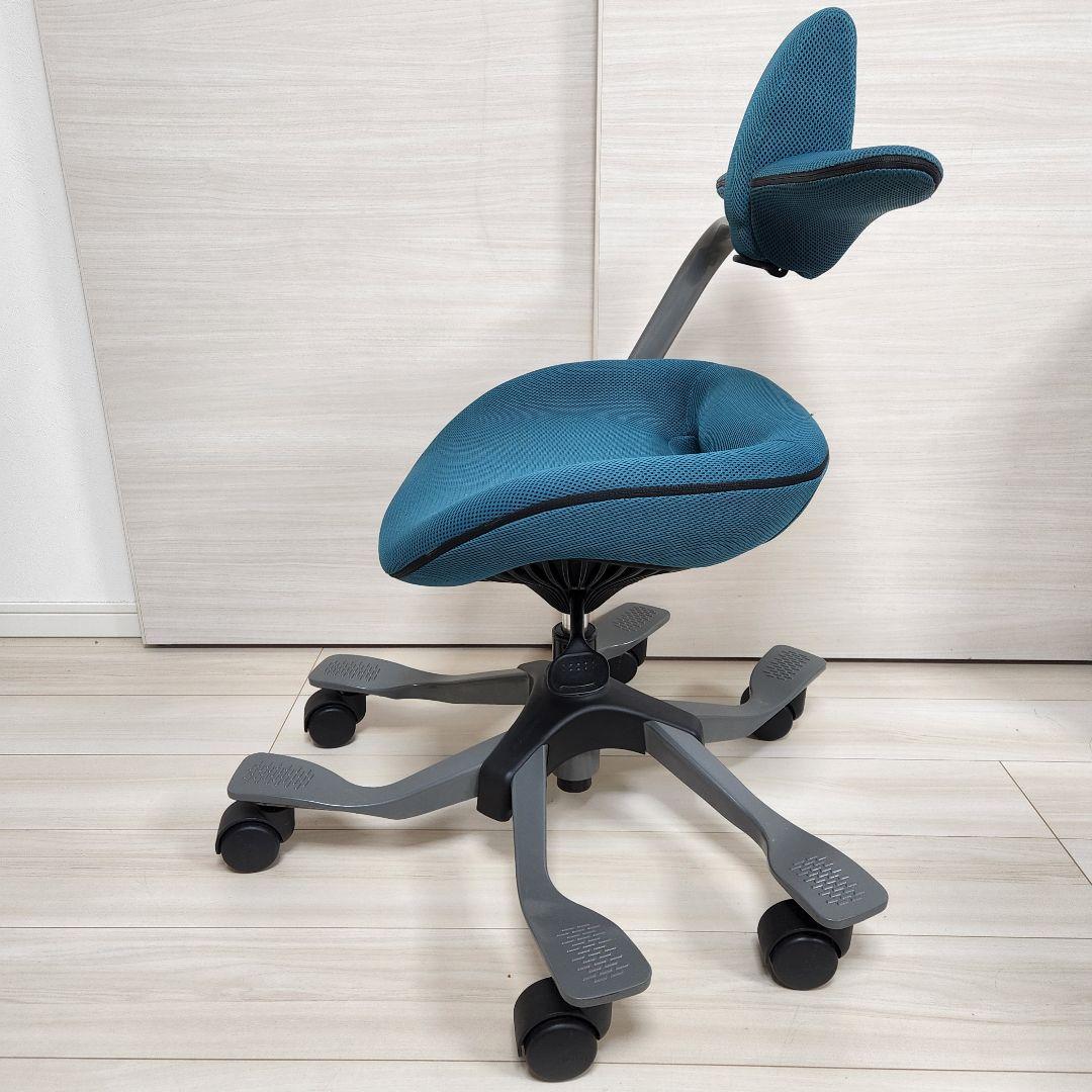 iPole5 ウリドゥルチェア ブルー　姿勢矯正