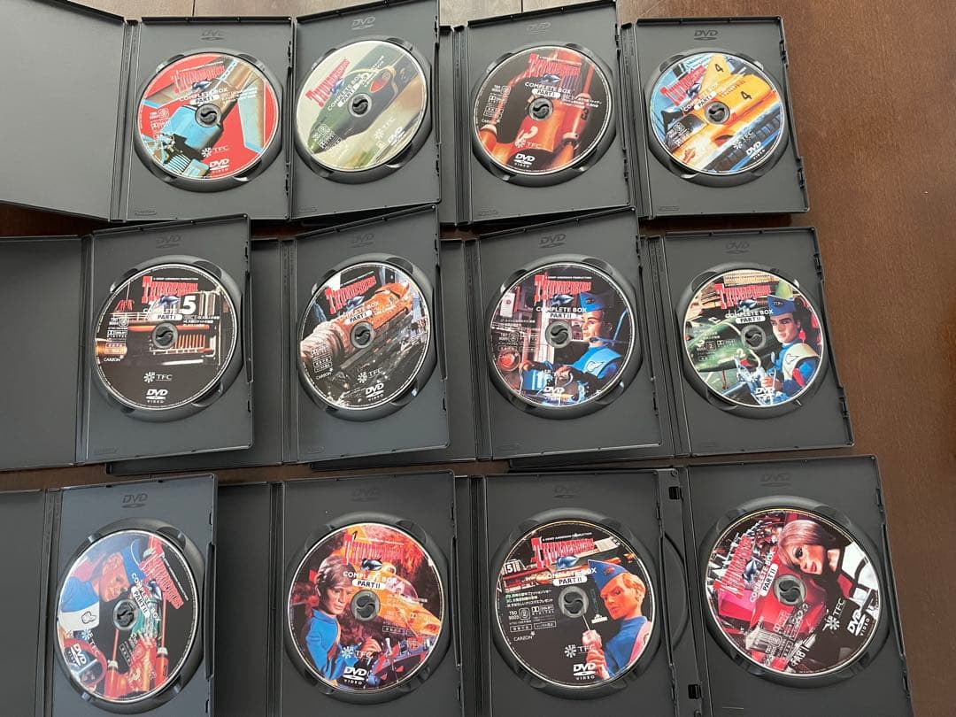 サンダーバード　DVD 全12巻　コンプリート　セット