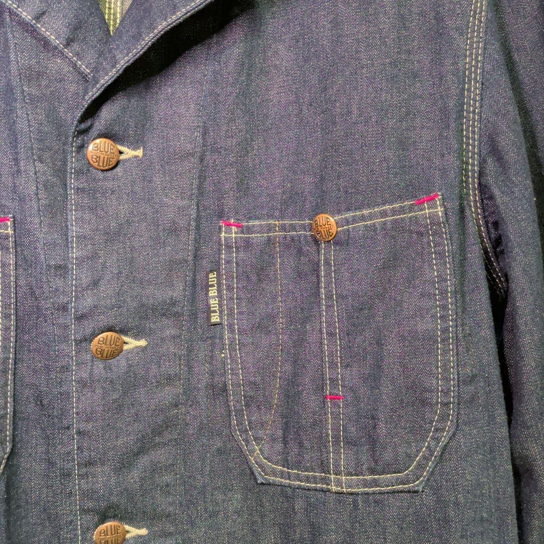 BLUE BLUE デニムカバーオール インディゴ