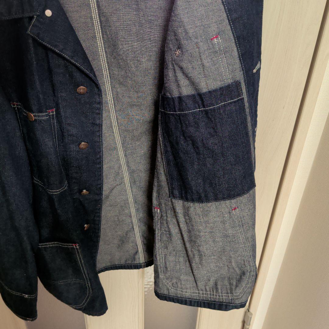 BLUE BLUE デニムカバーオール インディゴ