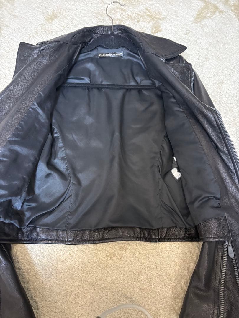 レザーライダースジャケット