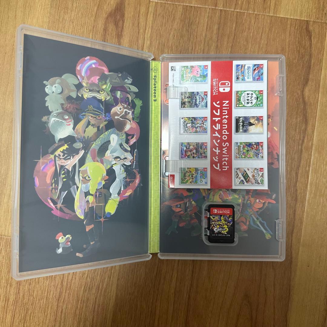 Switch新型＋スプラ3セット 外箱あり 美品