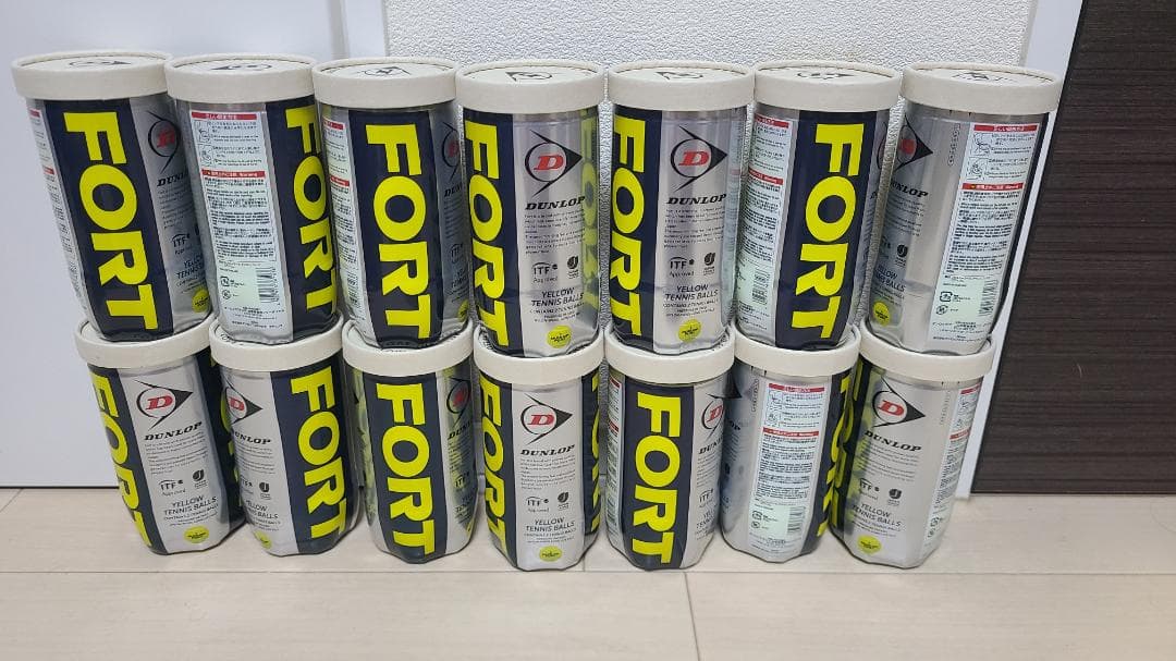 【新品 未使用 未開梱】ダンロップ フォート 14缶セット　ダンロップ
