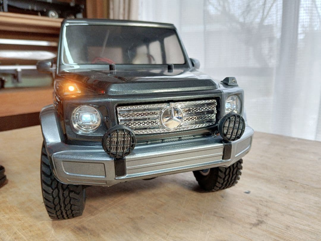 メカ付 タミヤ 1/10 メルセデス・ベンツG500 CC-02シャーシ