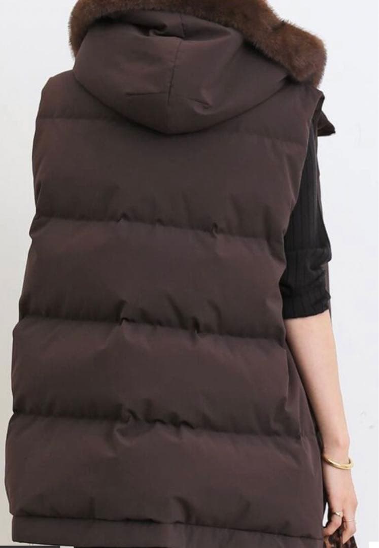 アパルトモン☆ LOU ANDREA/ルー アンドレアフェイクファーベスト