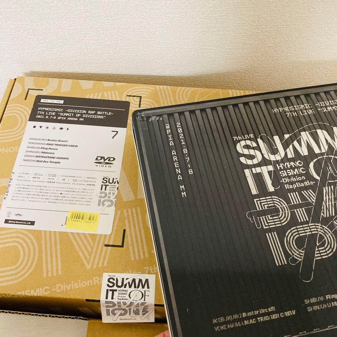 ヒプノシスマイク 7th Summit of Divisions DVD 初回版