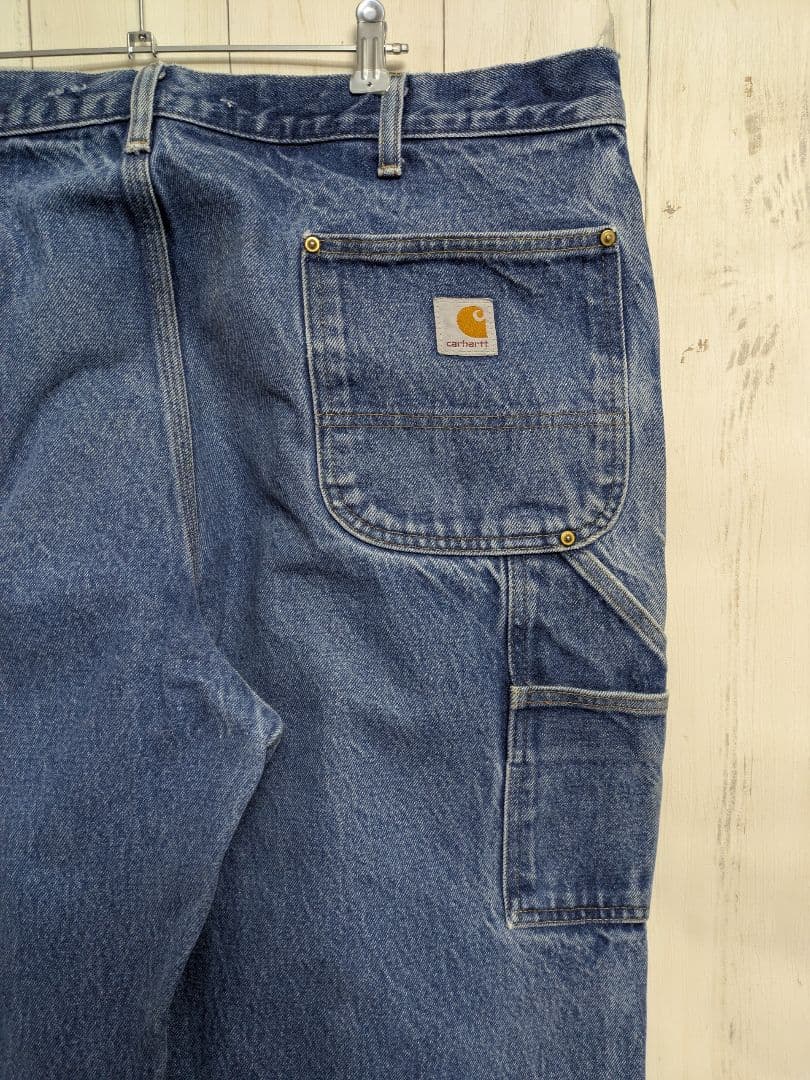 Carhartt ダブルニー デニム ペインターパンツ w40 c18