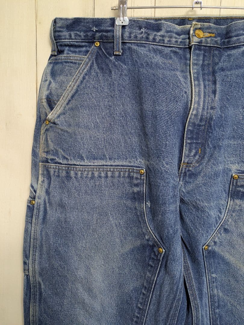 Carhartt ダブルニー デニム ペインターパンツ w40 c18