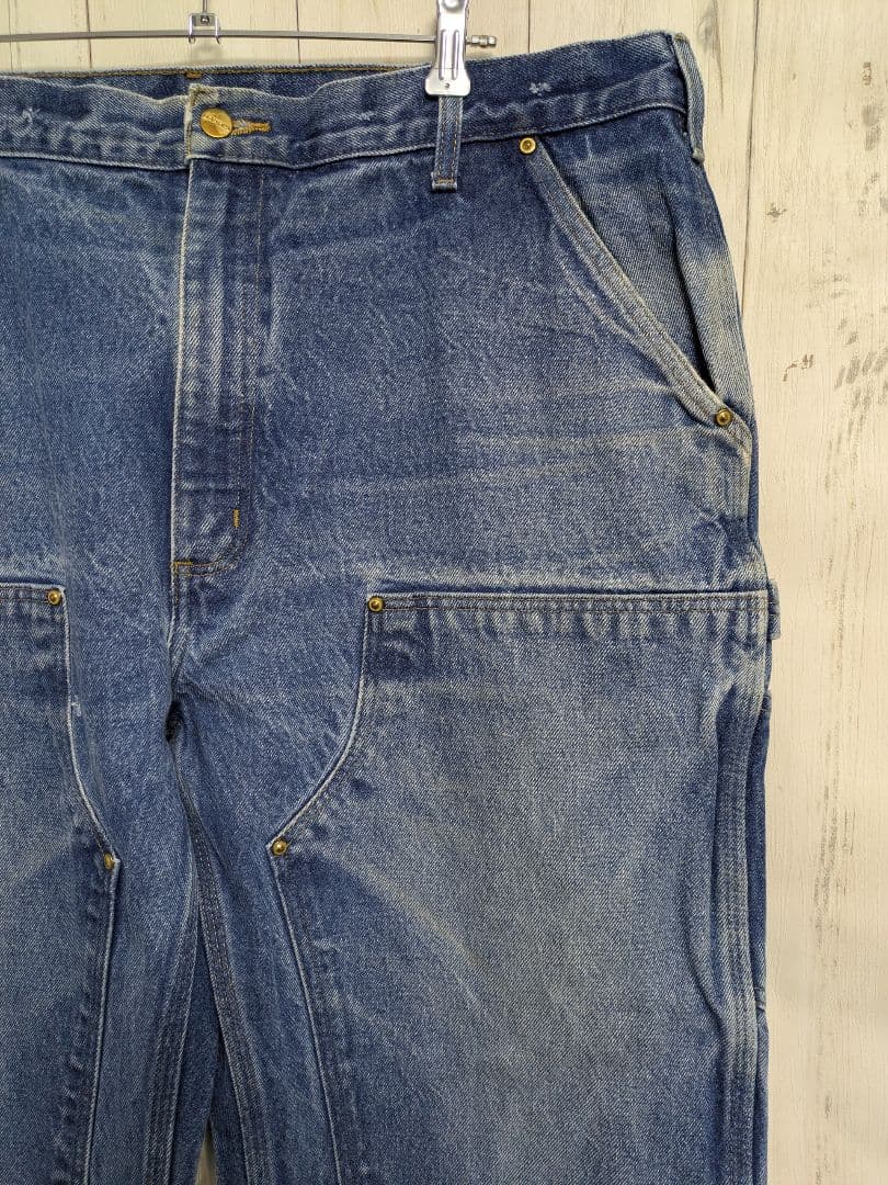Carhartt ダブルニー デニム ペインターパンツ w40 c18