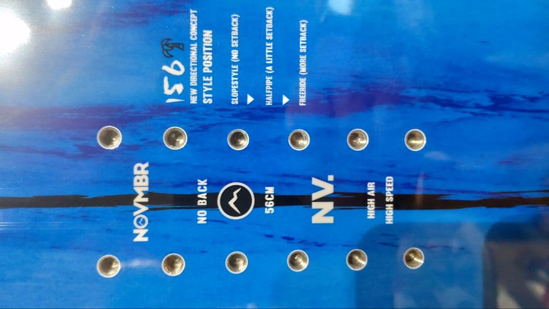 新品24-25NOVMBR LIVER 156cm