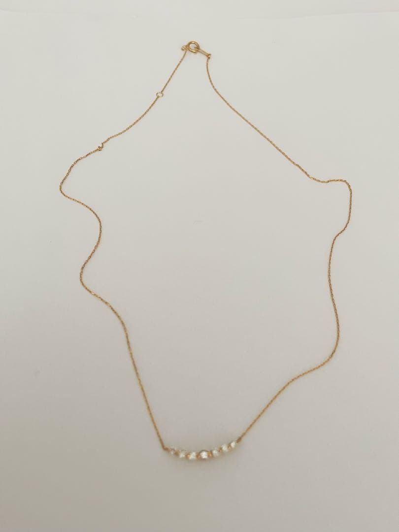 k18ダイヤモンド　ネックレス