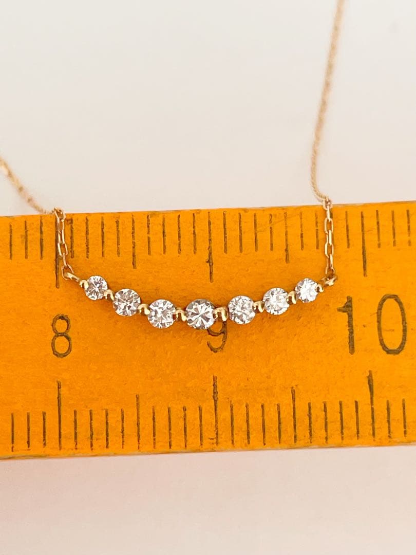 k18ダイヤモンド　ネックレス