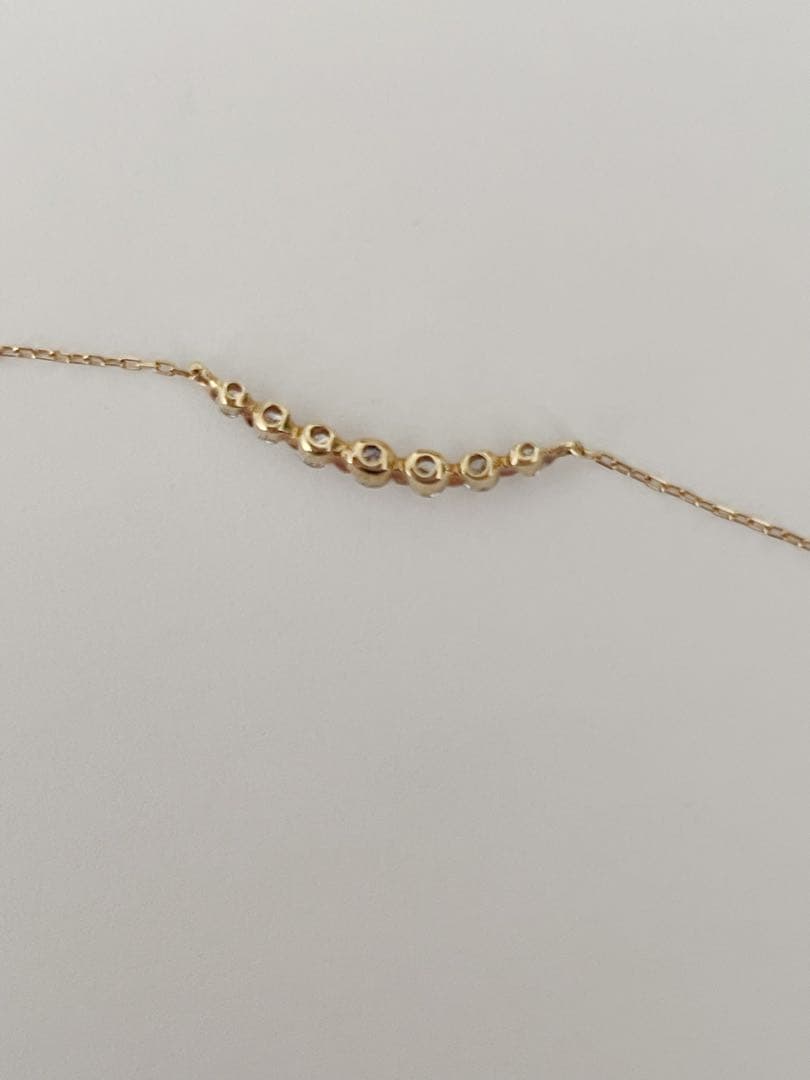 k18ダイヤモンド　ネックレス