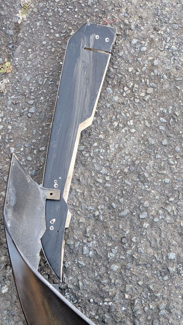 ハイエース4型〜6型チンスポ＆フロントサイドスポイラー　ビーキャス ナロー