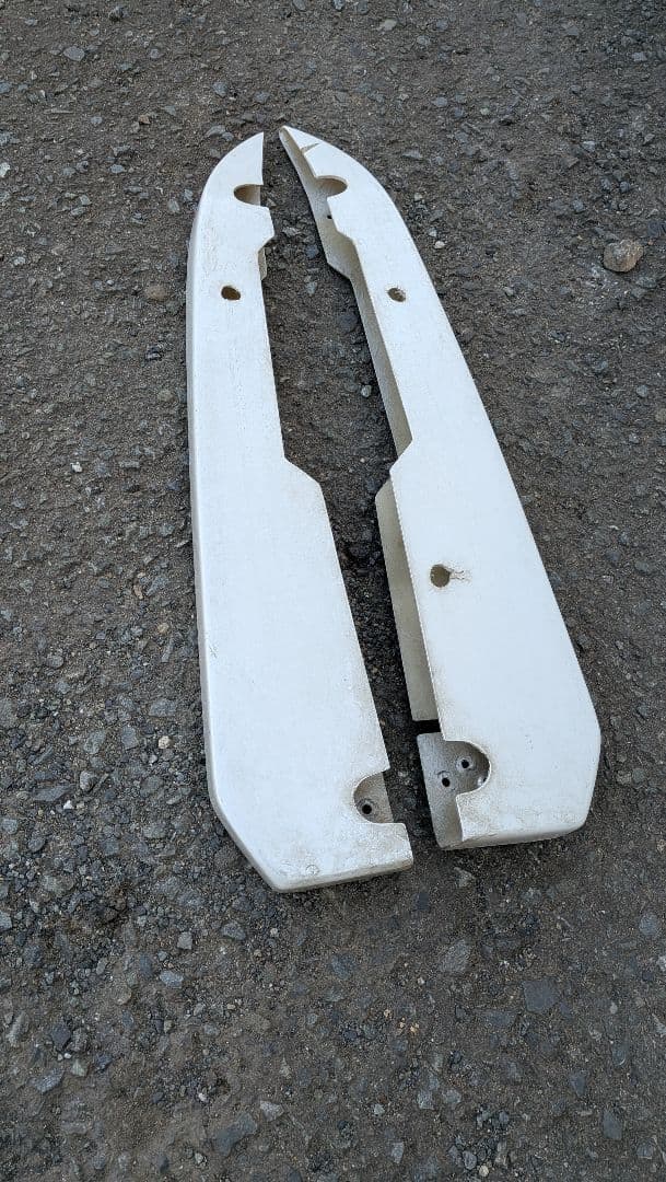 ハイエース4型〜6型チンスポ＆フロントサイドスポイラー　ビーキャス ナロー