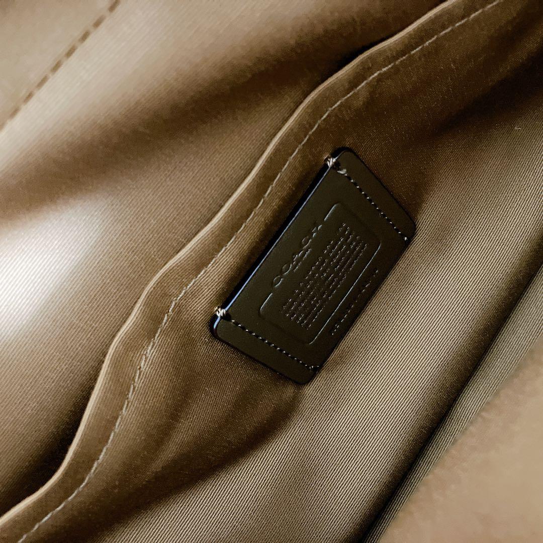 COACH コーチ モノグラム ショルダーバッグ ブラック 黒 【美品】 1点