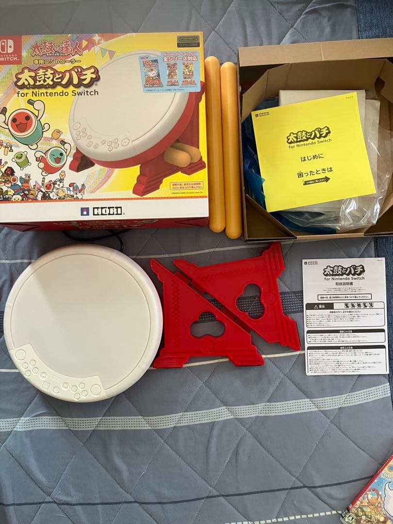 太鼓の達人 ドンダフルフェスティバル Switch ソフト 太鼓とバチ セット