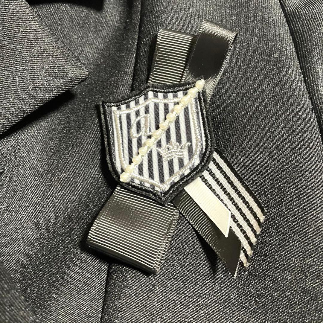 極美品♪アリサナ 165 スーツ 卒業式 黒 ロングスカート セットアップ