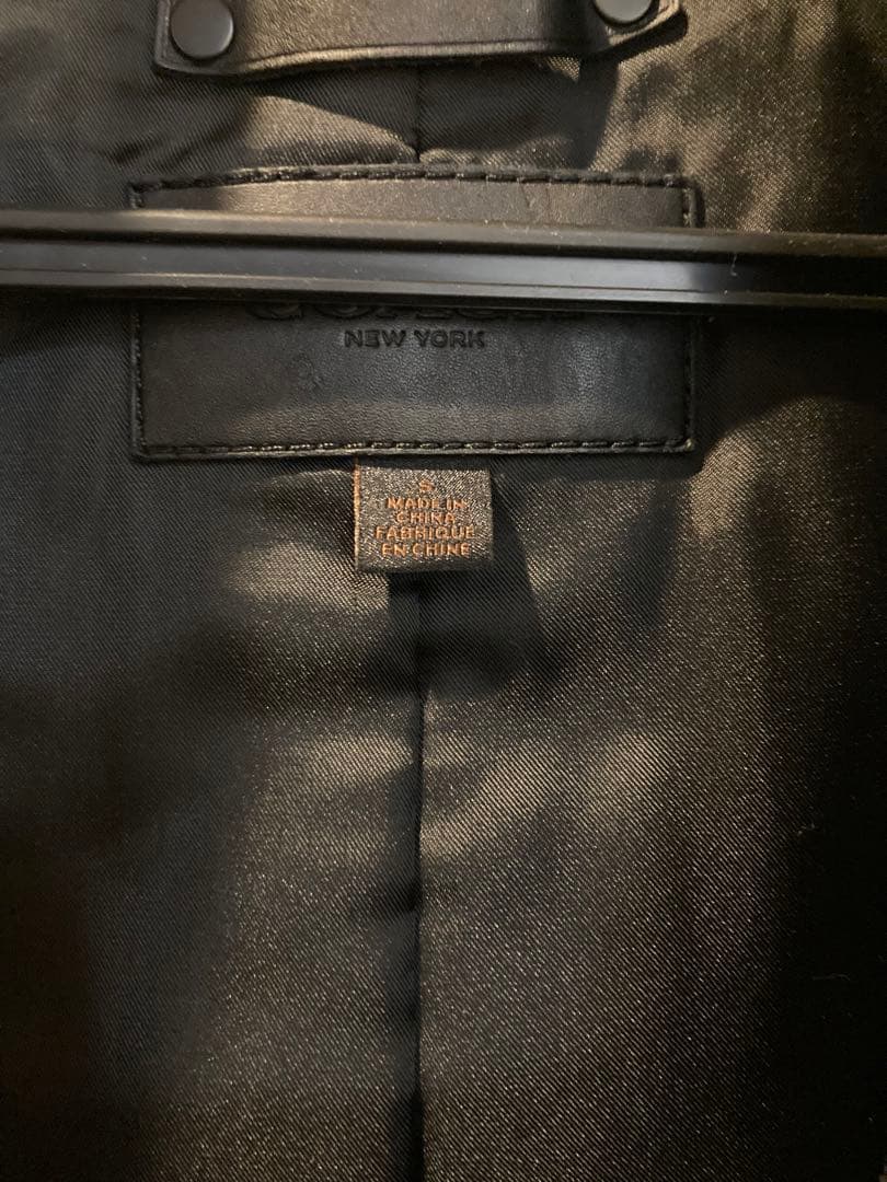 [ほぼ未使用] コーチ COACH Pコート サイズM相当 黒
