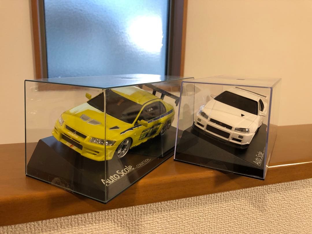 【新品未走行】ワイルドスピードランサー&スカイラインGT-R R34セット！