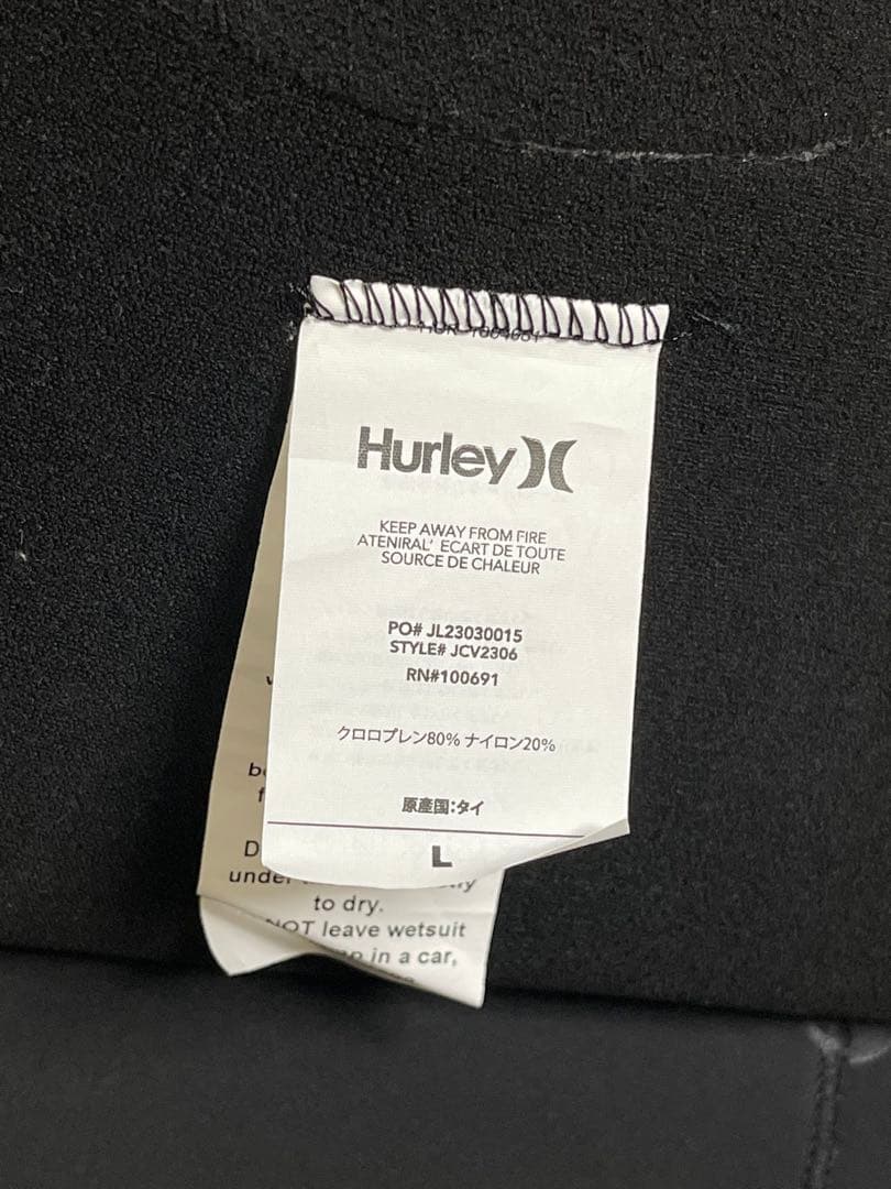 Hurley セミドライLサイズ新品