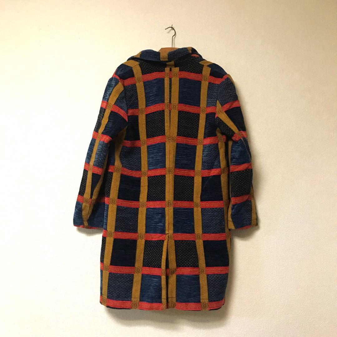 限定送料込み！gotohollywood チェック　チェスターコート　02