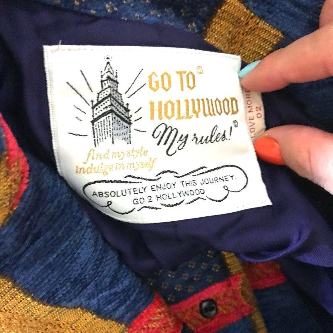 限定送料込み！gotohollywood チェック　チェスターコート　02