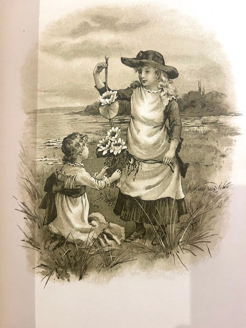 No.366 希少 古書 洋書 絵本 アンティーク ビクトリアン 詩集 児童書