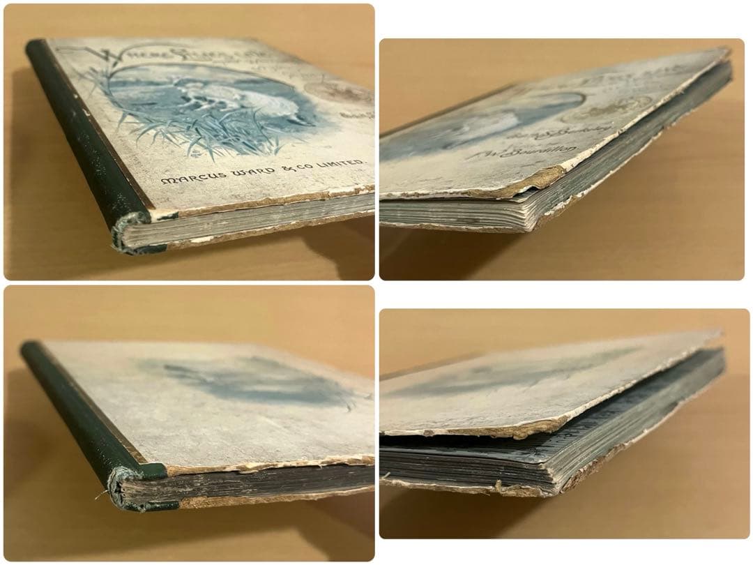 No.366 希少 古書 洋書 絵本 アンティーク ビクトリアン 詩集 児童書