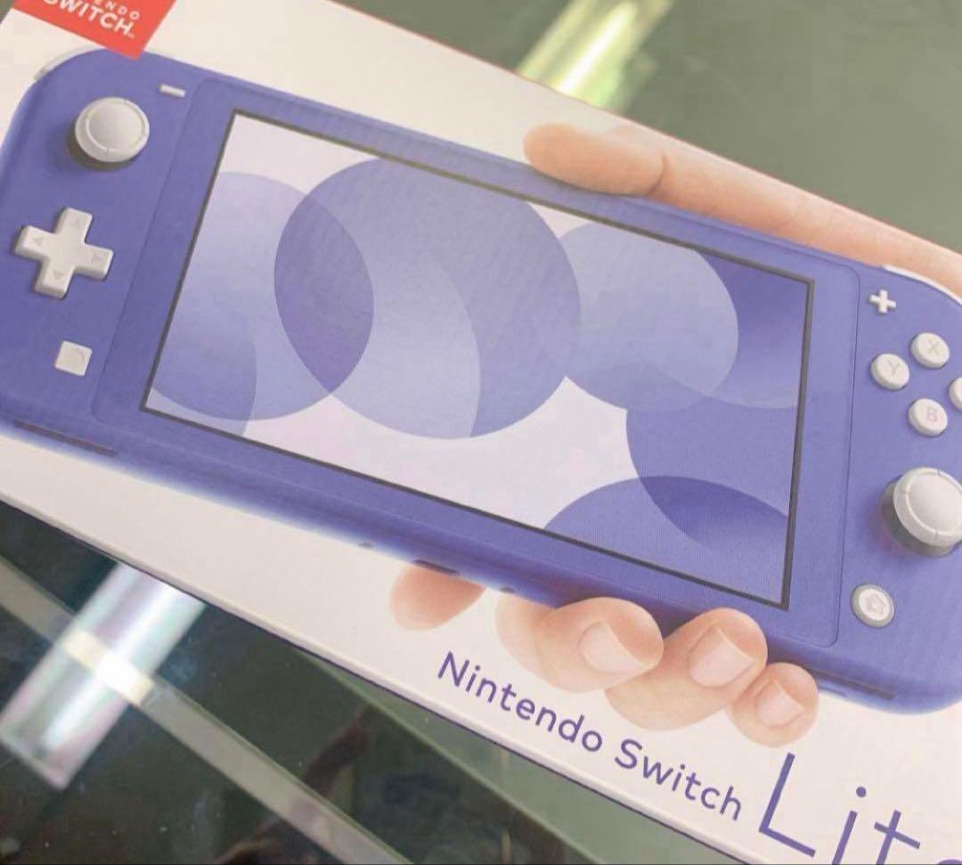 16時までに購入で即日出荷　新品未開封Switch Liteブルー