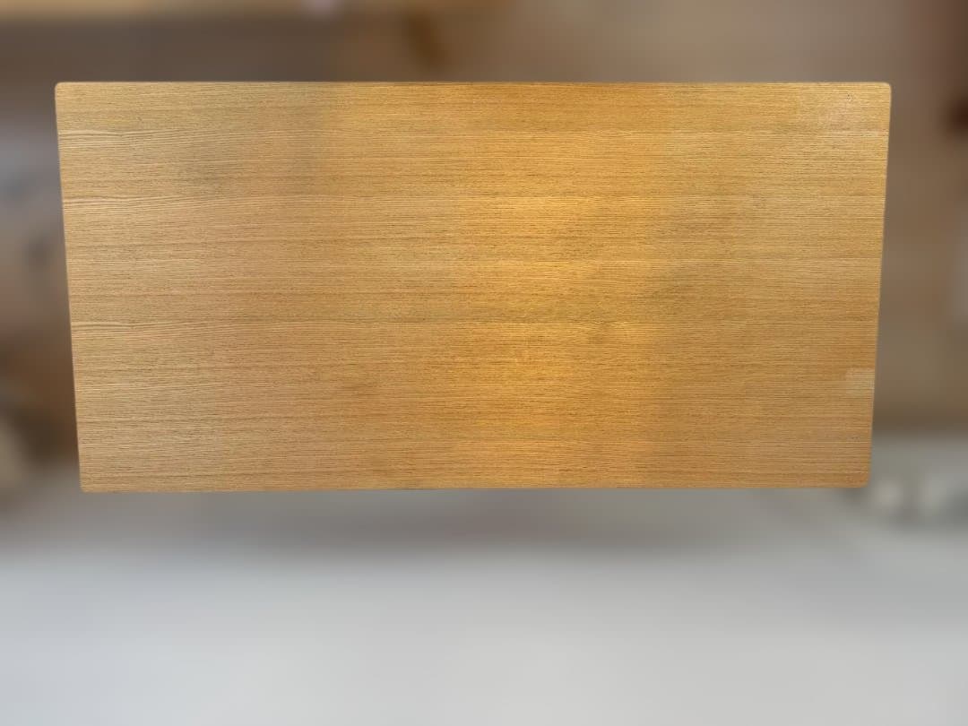 無印良品 幅120cmx奥行60cm タモ材システムデスク