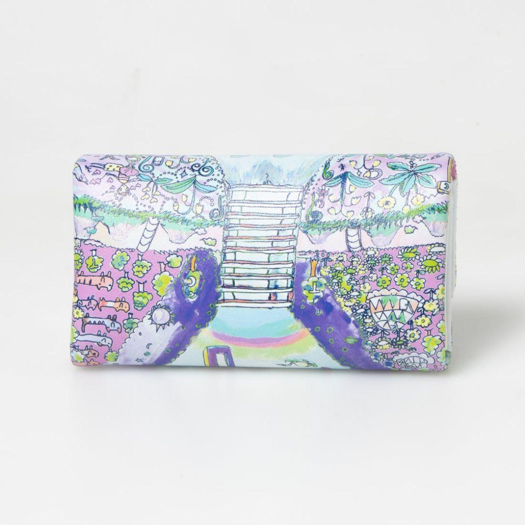 ツモリチサト キーケース 猫 刺繍 カラフル 未使用