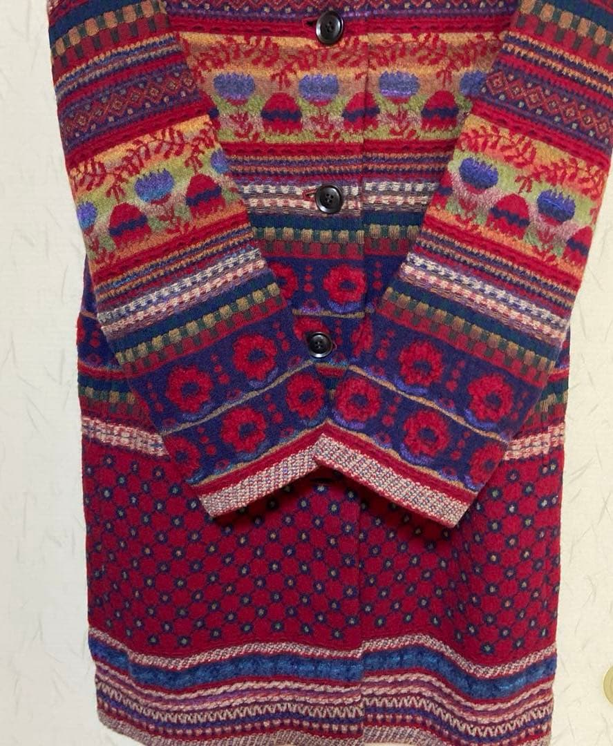 佐藤繊維 M&KYOKO ジャガード織コート