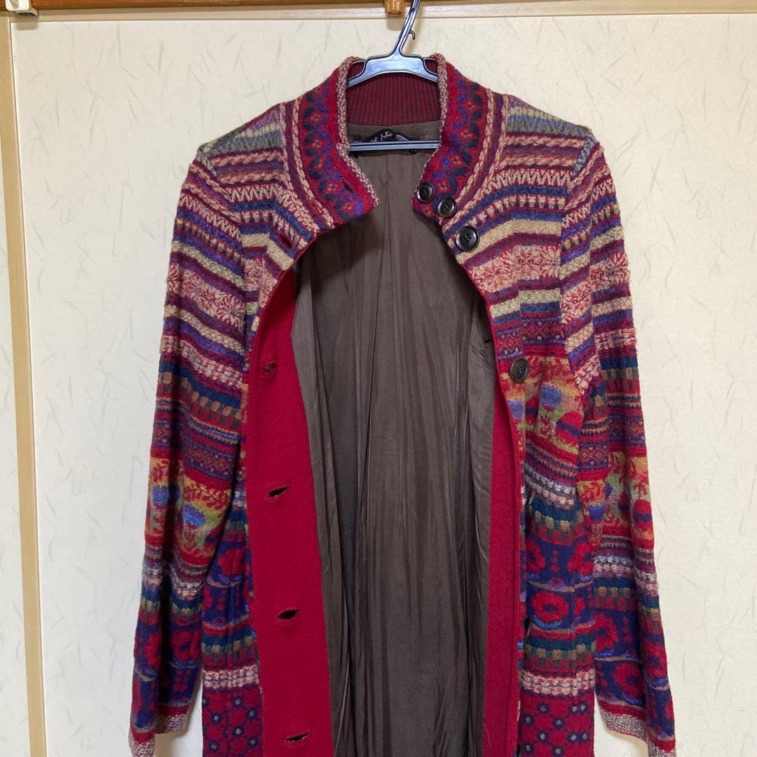 佐藤繊維 M&KYOKO ジャガード織コート