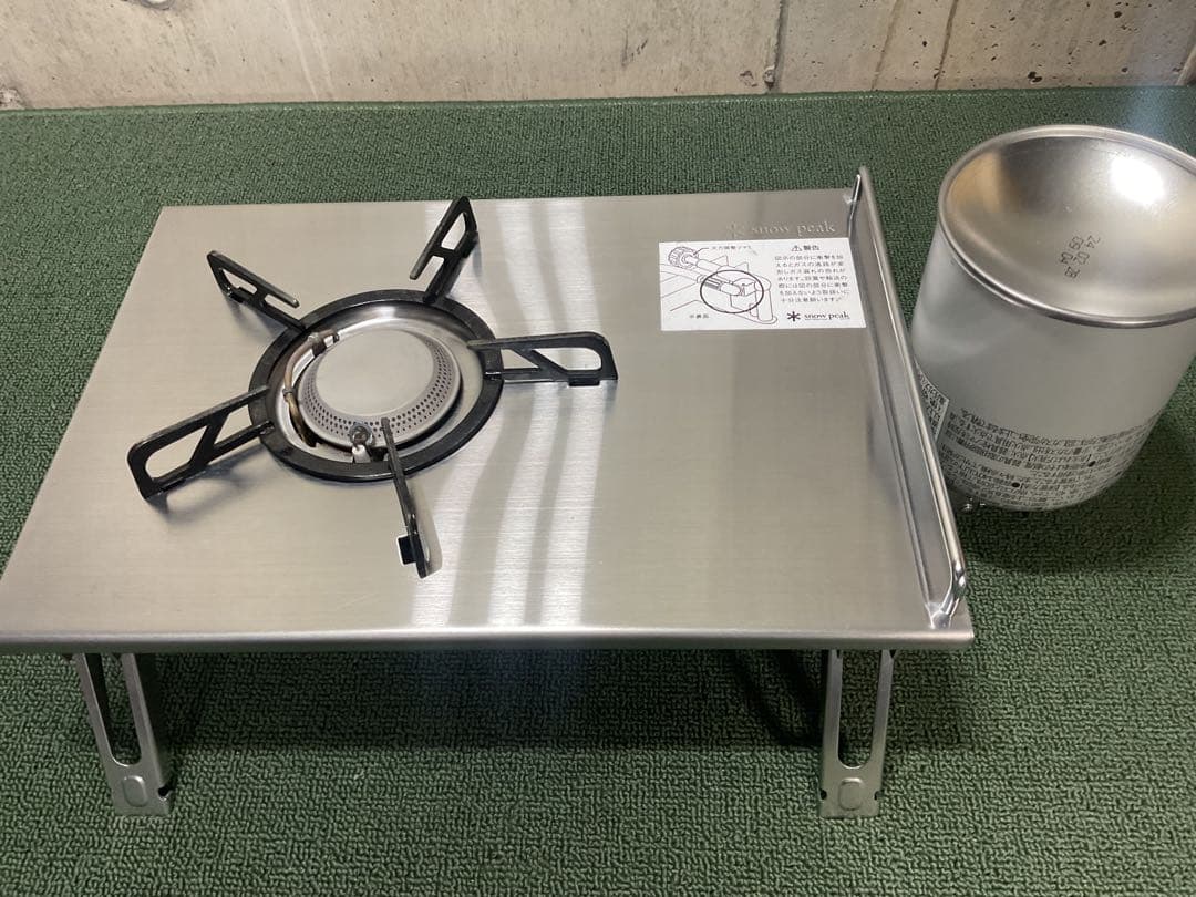 廃盤品 ギガパワープレートバーナー LI スノーピーク  peak