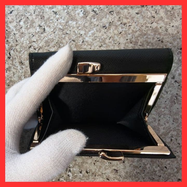 【新品未使用】ヴィヴィアンウエストウッド三つ折り財布　913VW106　ブラック