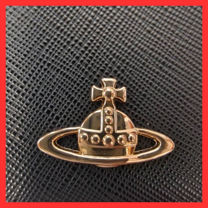 【新品未使用】ヴィヴィアンウエストウッド三つ折り財布　913VW106　ブラック