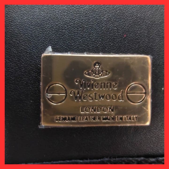 【新品未使用】ヴィヴィアンウエストウッド三つ折り財布　913VW106　ブラック