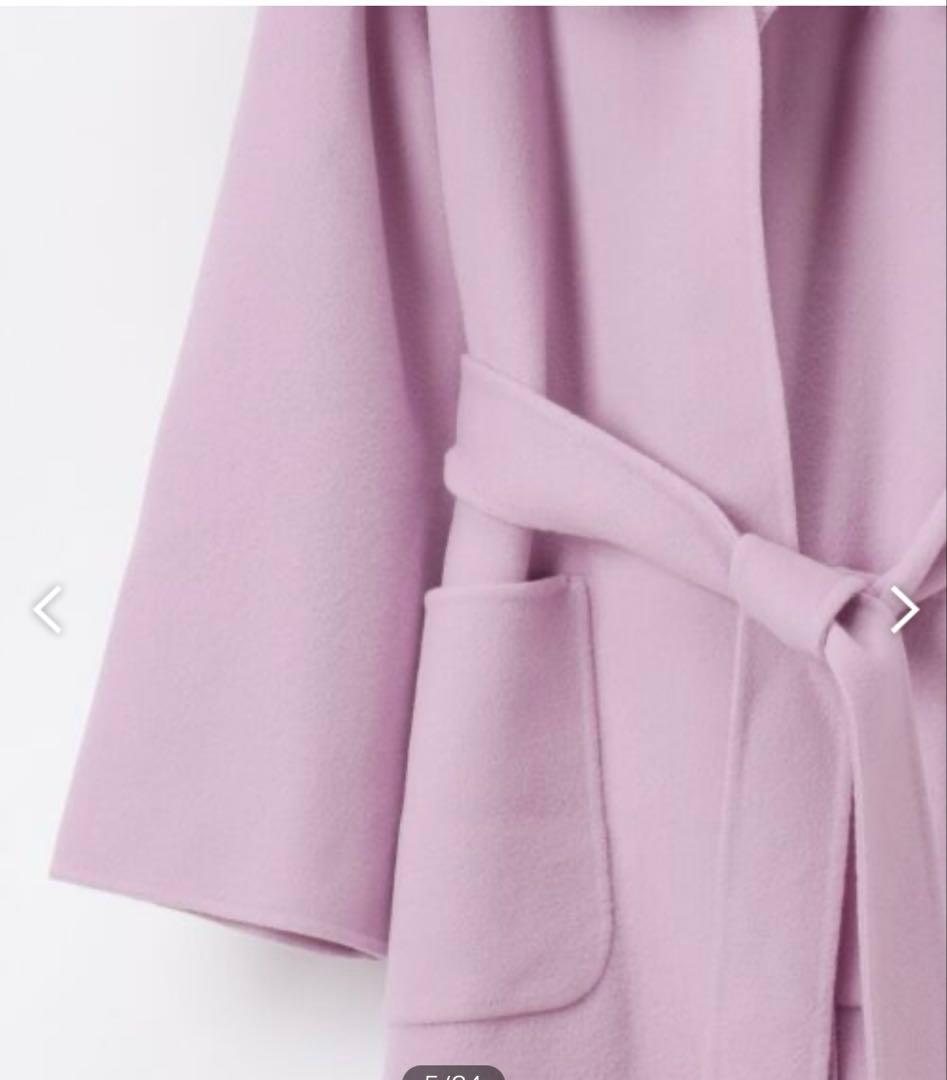 【美品】マンテコ&グレースコンチネンタル、フードリバーコート リアルファー