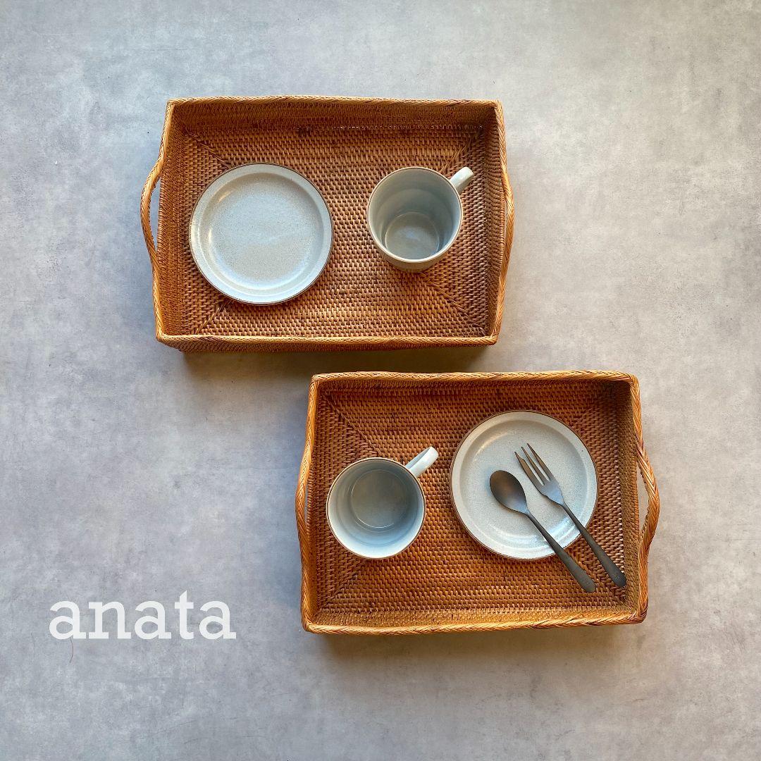 バリ島　トレー小2枚　新品未使用　テーブル用品　キッチン用品　ランチョンマット