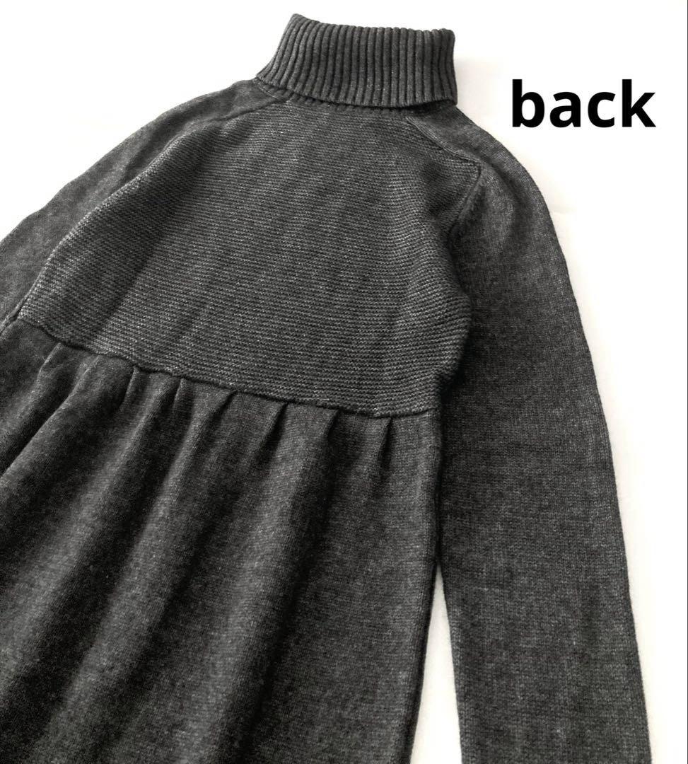 美品★スーパービューティー ニット ワンピース スパンコール ビジュー　カシミヤ